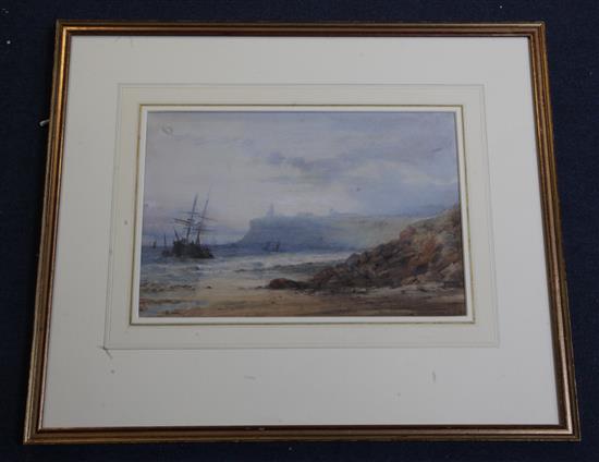Thomas Bush Hardy (1842-1897) View of Teignmouth 22 x 32cm